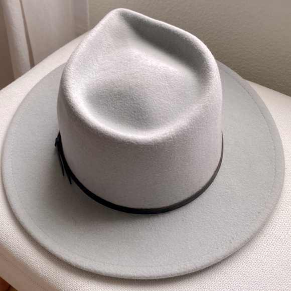 Yellow 108 Dylan Wool Fedora Western Hat - Picture 5 of 11